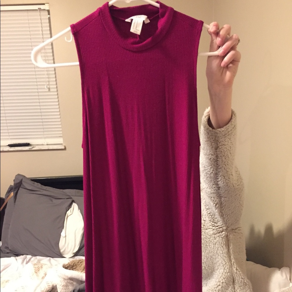 Maroonish Dress